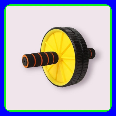 zxxxt Fitness Ab Roller_931 Ab Exerciser(Yellow, Black)