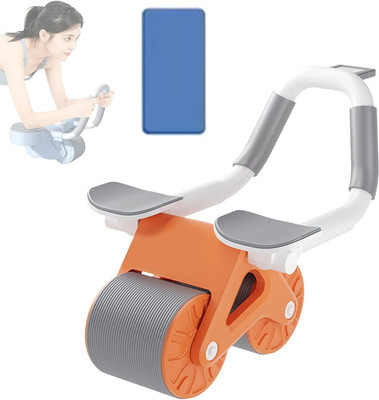 THASHIVALA Double Wheel Total Body AB Roller Exerciser for Abdominal Stomach Exercise Ab Exerciser(Multicolor)