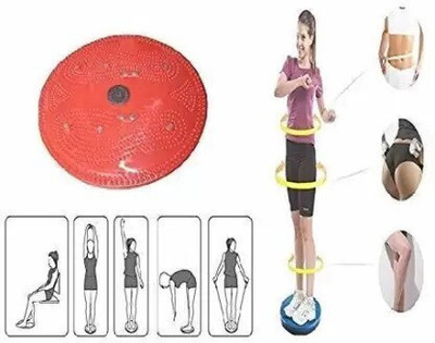 IRONCORE AB Exercise Acupressure Fat Burning Weight Loss Machine (Red) Ab Exerciser Ab Exerciser(Multicolor)