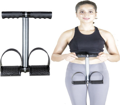 HOC Single_Spring_Tummy_Trimmer Ab Exerciser(Black)