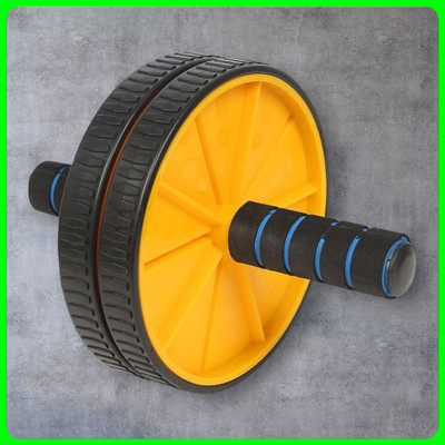 zxxxt Fitness AB Wheel / AB Roller Dual Wheel Core Trainer_603 Ab Exerciser(Multicolor)