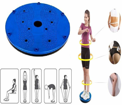 MBALE 2 in 1 tummy twister cum acupressure mat with magnets for Ab Exerciser(Multicolor)