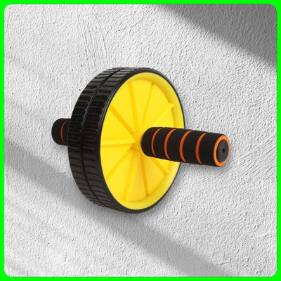 zxxxt Fitness AB Wheel / AB Roller Dual Wheel Core Trainer_833 Ab Exerciser(Multicolor)