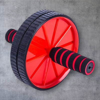 zxxxt Fitness AB Wheel / AB Roller Dual Wheel Core Trainer_22 Ab Exerciser(Red)