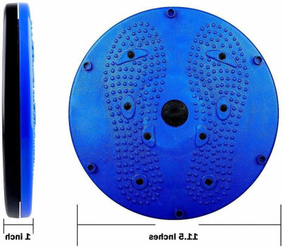 SIDHIVINAYAK CREATIONS Unisex Tummy Twister_N91 Ab Exerciser(Blue)