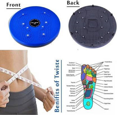 DHEER Tummy Twister & Fitness Gym Accessories Equipment For Men & Women Ab Exerciser Ab Exerciser(Multicolor)