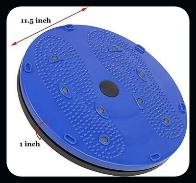 aavomaa Fitness Tummy Twister cum Acupressure Ab Exerciser(Blue)