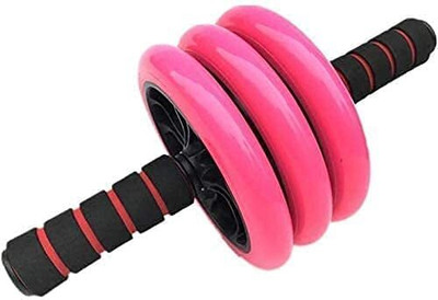Kinzilla Ab Roller 3 Wheel Abs Carver for Abdominal & Stomach Exercise Training Ab Exerciser(Multicolor)