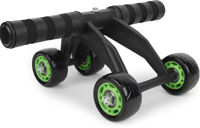 IPLLIVE 4-Wheel Ab Roller/Fitness Accessories/Exerciser & Gym Equipment for Unisex Ab Exerciser(Multicolor)
