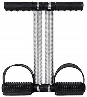 KBCCRAZY Double Spring Combo Tummy Trimmer-Chest Expander for Men and Women Ab Exerciser(Multicolor)