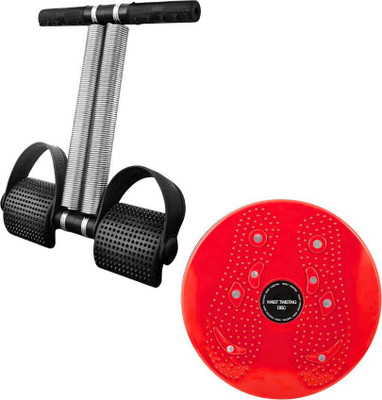 Shopeleven Waist Toning Full-Body Fitness Durable Portable Home Gym Equipment for Men&Women Ab Exerciser(Multicolor)