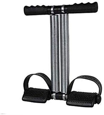 Owlix Double Spring Tummy Trimmer-Abs Exerciser-Waist Trimmer for Men and Women Ab Exerciser(Black, Silver)