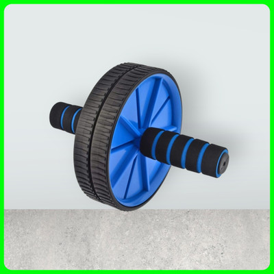 zxxxt Fitness AB Wheel / AB Roller Dual Wheel Core Trainer_1075 Ab Exerciser(Blue)