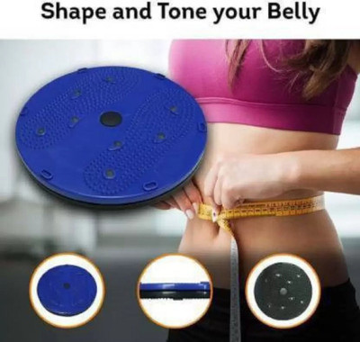 swarmshop Tummy Twister Exercise Machine Magnet Balance Rotating Board Waist Twisting Disc Ab Exerciser(Multicolor)