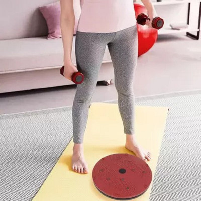 aavoam Tummy Twister AB Exercise Acupressure Fat Burning Weight Loss Step Machine Red Ab Exerciser(Multicolor)
