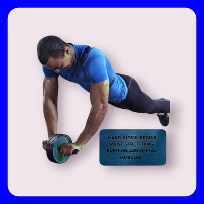 zxxxt Fitness Ab Roller_314 Ab Exerciser(Black, Blue)