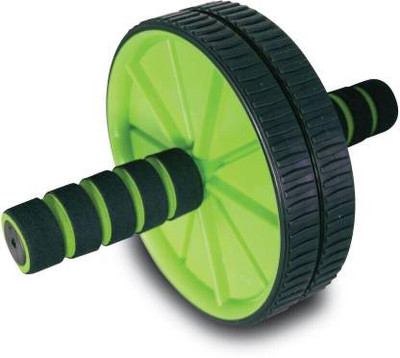 abcdeyes Home Workout AB AA Double Wheel Roller Ab Exerciser (Multicolor) Ab Exerciser(Multicolor)