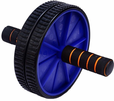 zxxxt IOX™-HY-126-Abs Roller Exercise Wheel Double Wheel Ab Roller Ab Exerciser(Blue)