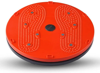IRONCORE Magnetic Twisting Machine Abdominal Waist Trimmer Abs Home Gym Exerciser Ab Exerciser(Red)