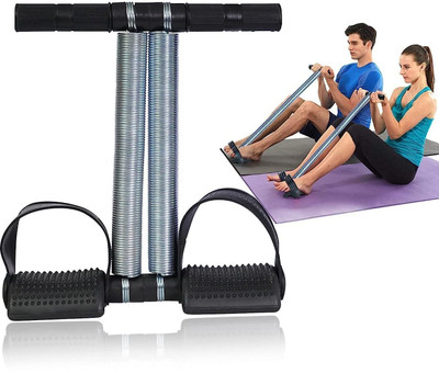 DHEER Double Spring Tummy Trimmer & Ab Exerciser Ab Exerciser(Silver)
