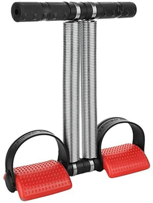 HORSE FIT Double Spring Tummy Trimmer – Best Fat Burner & Workout Tool for Men & Women Ab Exerciser(Red)