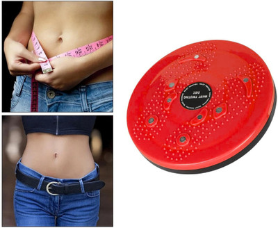 Shopeleven Tummy Twister, Tummy Trimmer, Abs Roller & Shaper, Exercise Machine Ab Exerciser(Red)