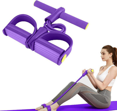 HOC Pull Reducer/Waist Reducer Body Shaper Trimmer/Burn Off Extra Calories Ab Exerciser(Purple)