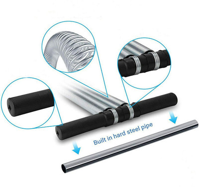 Aim Tummy Trimmer with Double Spring for Burn Calories & Tone Muscles Ab Exerciser(Black)