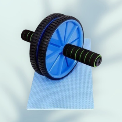zxxxt Fitness AB Wheel / AB Roller Dual Wheel Core Trainer_566 Ab Exerciser(Multicolor)
