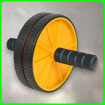 zxxxt Fitness AB Wheel / AB Roller Dual Wheel Core Trainer_863 Ab Exerciser(Multicolor)