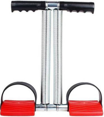 KHALIFA AND BADSHAH Tummy Trimmer With Double Steel Spring For Weight Loss Ab Exercise Ab Exerciser(Black, Silver)