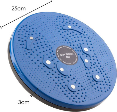 barik Twister Board Waist Disc Waist Trimmer Abdominal ABS Ab Exerciser(Multicolor)