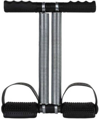 LIVOX Double Spring Waist Trimmer-Abs Exerciser-Body Toner-Fat Buster- Multipurpose Ab Exerciser(Black, Silver)