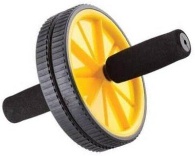 OneRetail Front Gym Ab Double Exerciser Fitness Wheel Core Roller Abdominal Ab Exerciser(Multicolor)