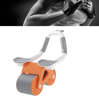 Quinergys Abs Automatic Rebound Abdominal Fitness Wheel-Multicolor Ab Exerciser(Multicolor)