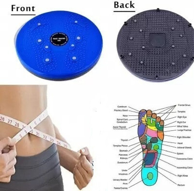 DHEER (Ab twister) Magnetic Disk for Figure Tone Up & Weight Loss Ab Exerciser Ab Exerciser(Multicolor)