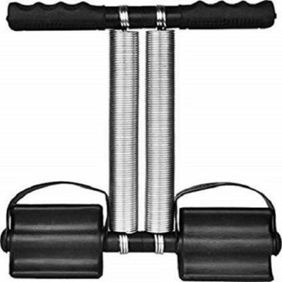 kbsales Double Spring Waist Trimmer-Abs Exerciser-Body Toner-Fat Buster- Multipurpose Ab Exerciser(Black, Silver)