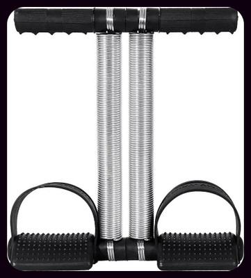 Athlian New_Tummy Trimmer Stomach and Weight Loss Equipment -Double Spring Ab Exerciser(Black)
