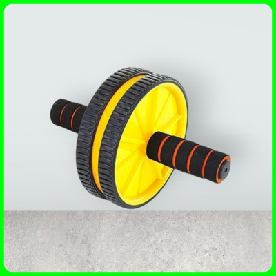 zxxxt Fitness AB Wheel / AB Roller Dual Wheel Core Trainer_1061 Ab Exerciser(Multicolor)