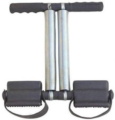 LIVOX Double Spring Waist Trimmer-Abs Exerciser-Body Toner-Fat Buster- Multipurpose Ab Exerciser(Black, Silver)