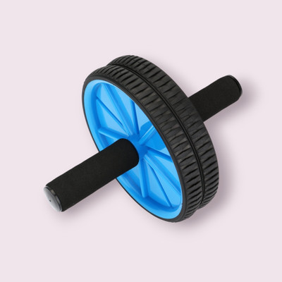 zxxxt Fitness AB Wheel / AB Roller Dual Wheel Core Trainer_339 Ab Exerciser(Blue)