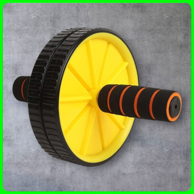 zxxxt Fitness AB Wheel / AB Roller Dual Wheel Core Trainer_633 Ab Exerciser(Multicolor)