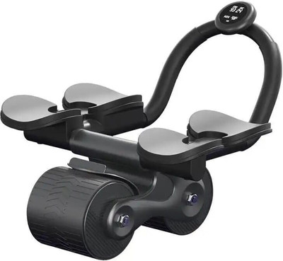 SK RAYAN Automatic Rebound Ab Abdominal Exercise Roller Ab Exerciser(Black)
