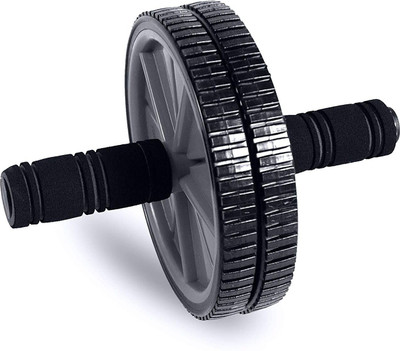 LIVOX Wheel Toning Roller Best Quality Wheeler Ab Exerciser(Black)