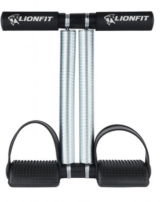 LIONFIT Double Spring TUMMY TRIMMER PREMIUM QUALITY FOR MEN & WOMEN KIT Ab Exerciser(Black)