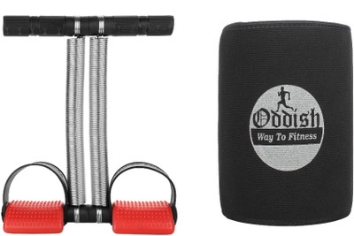 HOC Affective Tummy Trimmer with Double Spring Burn Calories-109 Ab Exerciser(Black, Silver)