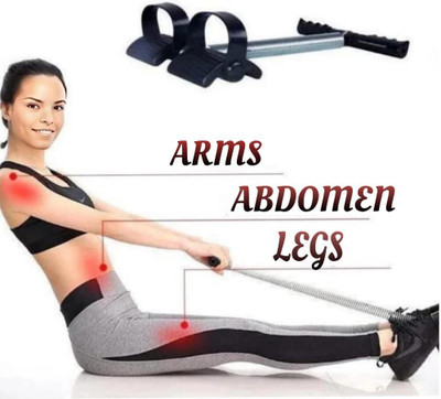DADNSON Double Spring Tummy Trimmer, Waist Trimmer, Ab Exerciser,Gym 017 Ab Exerciser(Black)