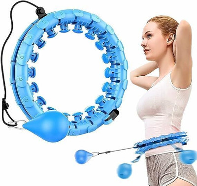 PSA zone Smart Weighted Hoop for Adults Weight Loss Ab Exerciser(Multicolor)