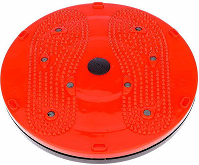 SIXTEEN Tummy Twister Abdominal ABS Exerciser Body Toner Workout Perfect Waist Exerciser Ab Exerciser(Red)