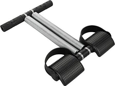 Oddish Tummy Trimmer Double Spring Ab Exerciser Fat Burner for Men & Women Ab Exerciser Ab Exerciser(Black, Silver)